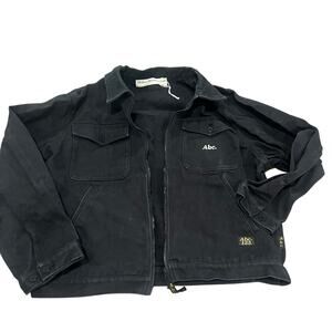 Advisory Board Crystals Black Canvas Jacket XXL